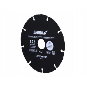 Tarcza do cięcia drewna, tworz. 125mm/22,2 DEDRA