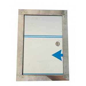 Drzwiczka kominowa 14/21 nierdzewka