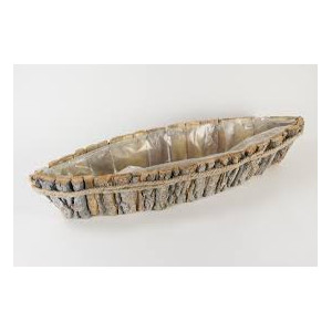 Koszyk donica łódka kora