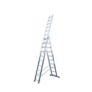 Drabina alu. 3-elem. 3x11 szczebli prolex