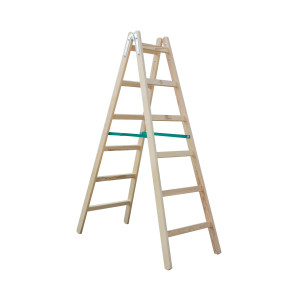 Drabina drewniana 6-stopniowa