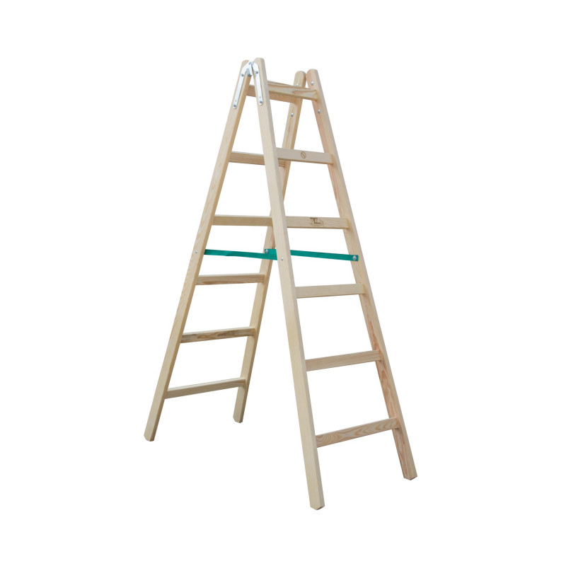 Drabina drewniana 6-stopniowa