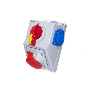 ELEKTROMET WŁĄCZ-WYŁACZ 0-1 GNIAZDO 3P