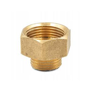 Mosiądz Nypel redukcyjny 1"x1/2" 