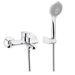 Bateria wannowa ścienna+wąż i słuchawki DALIA