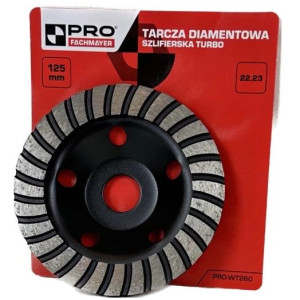 TARCZA DIAMENTOWA TURBO 125x5x22.23 mm PRO