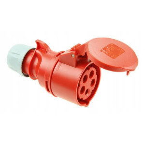 Gniazdo siłowe 16A 5  bolce przenośne