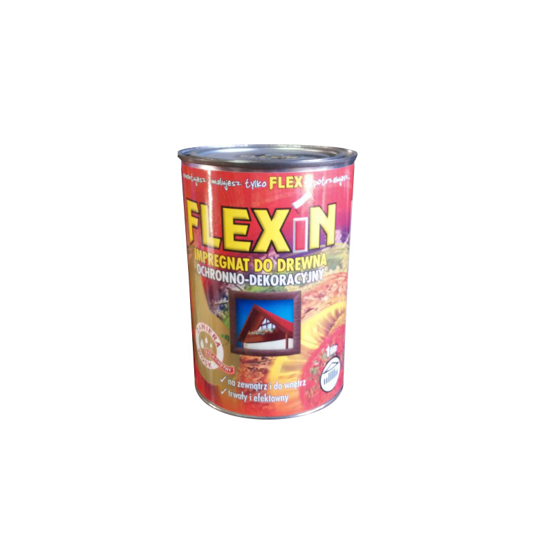 Impregnat do drewna 1L FLEXiN  kasztan