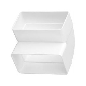 Kolano pionowe 110x55 90