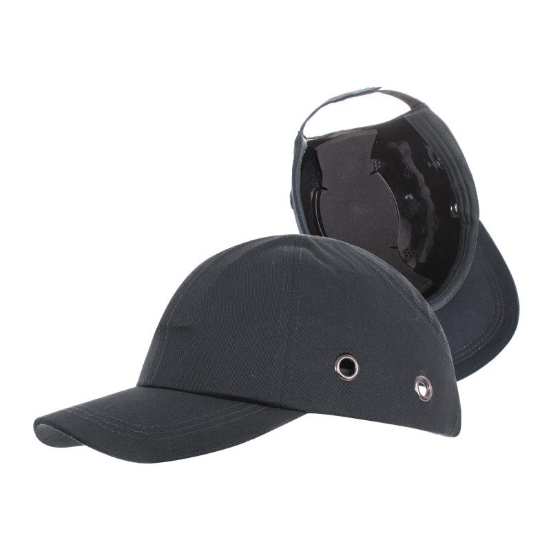 Czapka ochronna BUMCAP Czarna HEŁM 