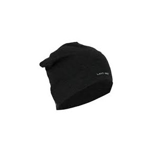 Czapka termoaktywna czarna melange LAHTI