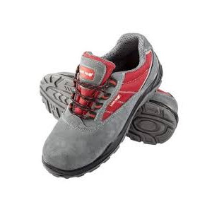 But roboczy niski szaro-czerwony LAHTI 40