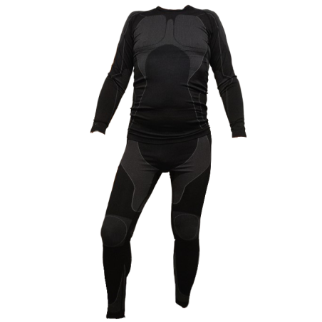 Ubranie Koszulka termoakt. czar-szar 2XL/3XL LAHTI