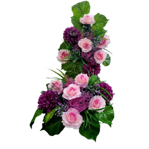 Kwiat kompozycja  gr 7komplet 2szt./NOWE