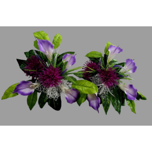 Kwiat kompozycja  gr 7komplet 2szt./NOWE