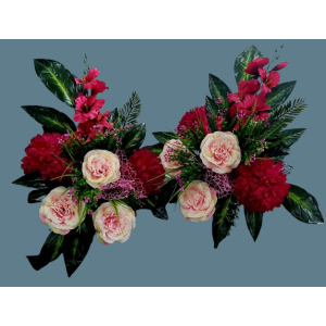 Kwiat kompozycja  gr 7komplet 2szt./NOWE