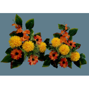 Kwiat kompozycja  gr 7komplet 2szt./NOWE