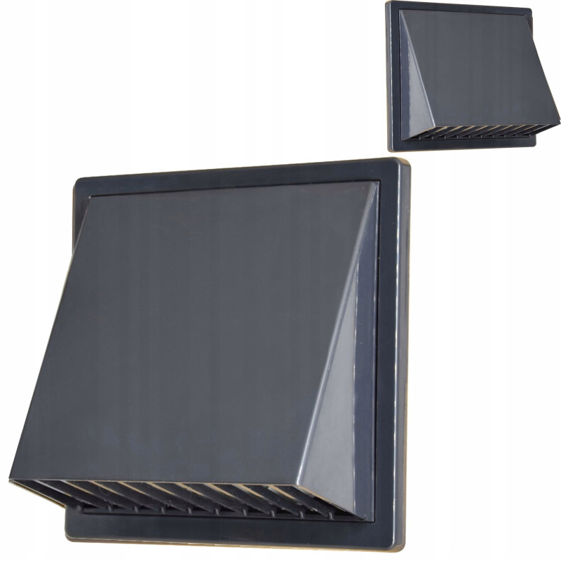 Wylot ścienny z okapem 100