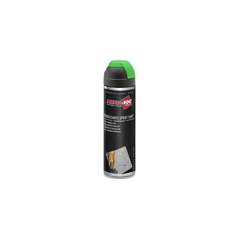 Emalia w sprayu  marker Drogowy ZIELONY