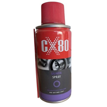 CX-80 SILIKON SPRAY DO USZCZ. SAMOCHOD. 150ml.