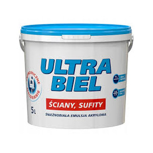 Emulsja wewnętrzna   5L  Ultra Biel