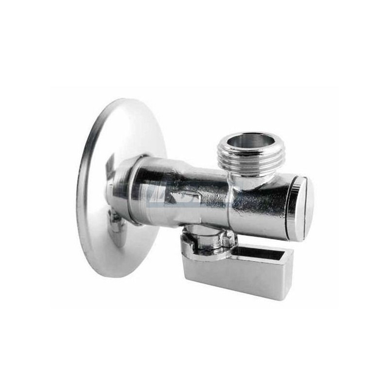 Zawór kulowy kątowy z filtrem 1/2x3/4