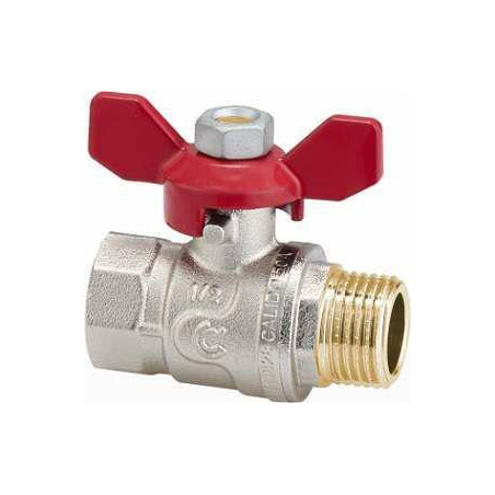 Zawór kulowy  1/2 GW/GZ motyl Perfexim