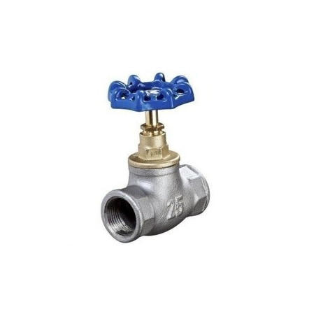 Zawór kulowy  1/2  przelot. żeliwny ocynk.