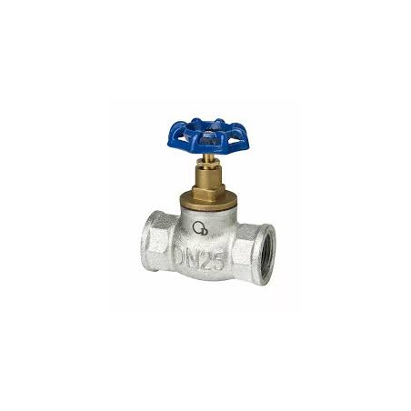 Zawór 1" przelotowy żeliwny ocynkowany