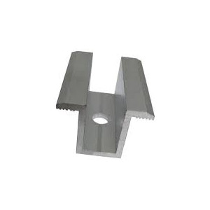 Klema środkowa srebrna