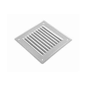 Kratka wentylacyjna   14x14 skośna z siatką GRAFIT