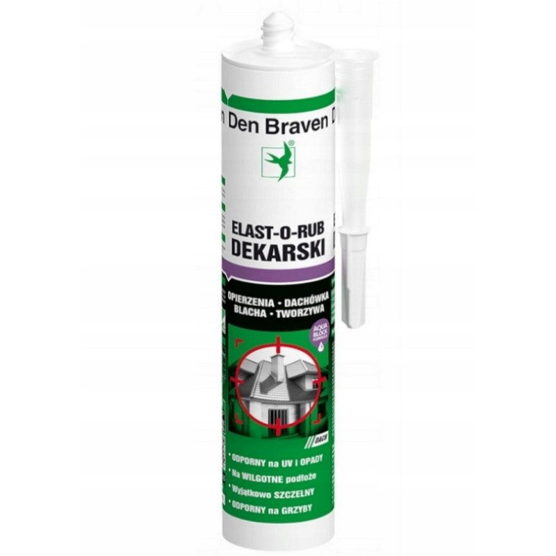 Silikon  DEKARSKI  ANTRACYT Den Braven