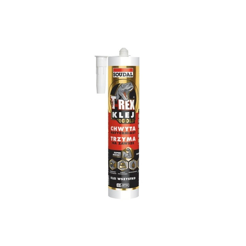 Silikon  klej T-REX GOLD Hybr. 290 ml