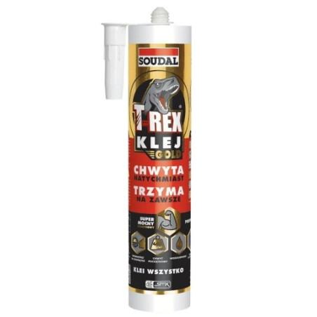 Silikon  klej T-REX GOLD Hybr. 290 ml