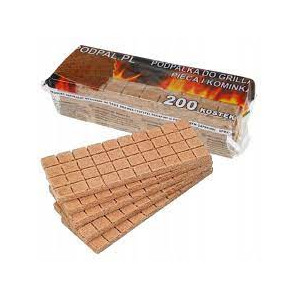 Rozpałka 200 kostek 24cm  5-tabliczek