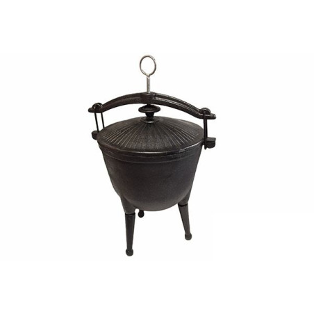 Kociołek myśliwski   8Lemaliowany