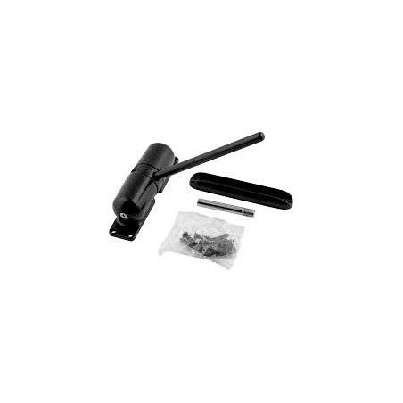 Samozamykacz ogrodowy 120x30 Czarny