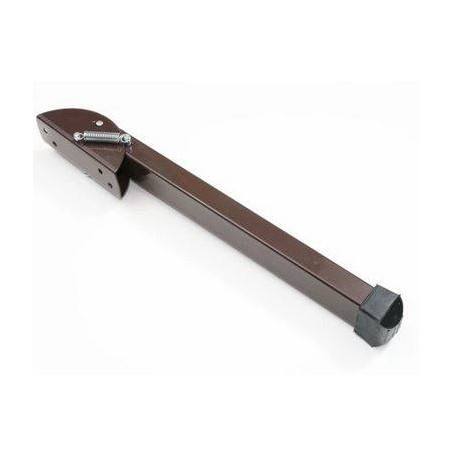 Podpórka garażowa 210x14mm brąz