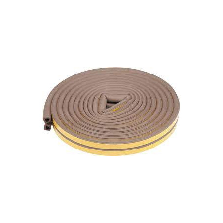 Uszczelka do okien TYP   "D" brąz