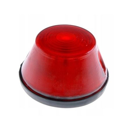 LAMPA OBRYSOWA CZERWONA NISKA