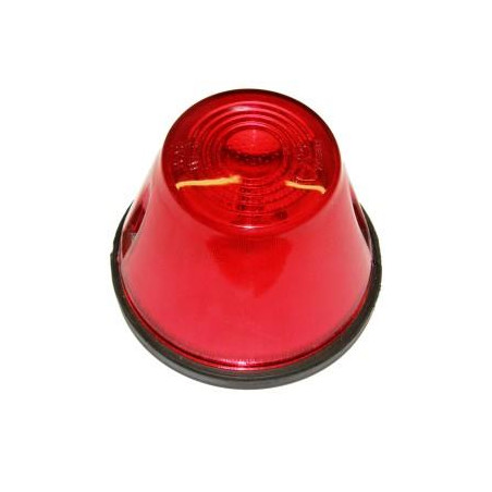 LAMPA OBRYSOWA CZERWONA WYSOKA