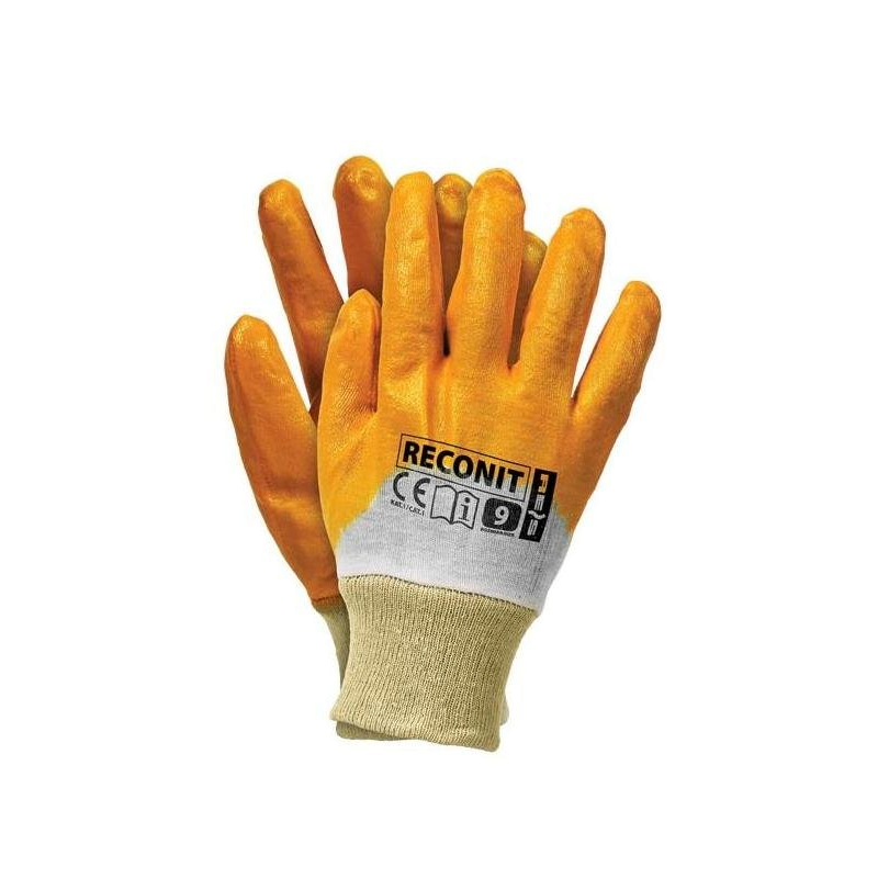 R  rękawice     olejoodporne żółte