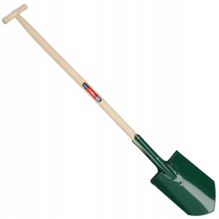 Szpadel oprawny met.trzonek Lakm.