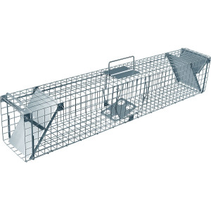 Żywołapka dwuwejściowa zwierzęta  102x17x20cm
