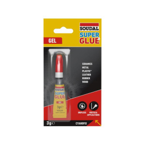 Klej   SUPER GLUE 3g SOUDAL