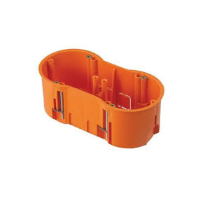 Puszka inst. do płyt gipsowych  podwójna głęboka