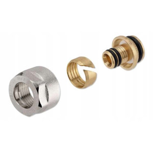 Złacze zaciskowe 16x3/4" do rur PEX/AL