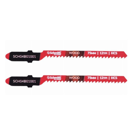 Brzeszczot do wyrzyn. 2szt. T119BO-75  SCHMITH