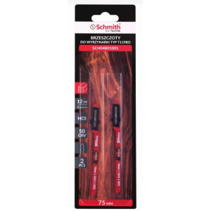 Brzeszczot do wyrzyn. 2szt. T119BO-75  SCHMITH