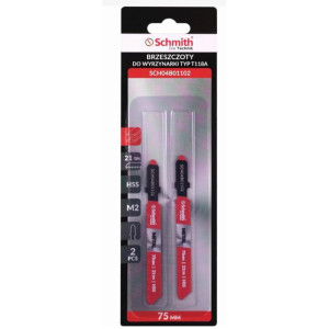 Brzeszczot do wyrzyn. 2szt. T118A-75  SCHMITH